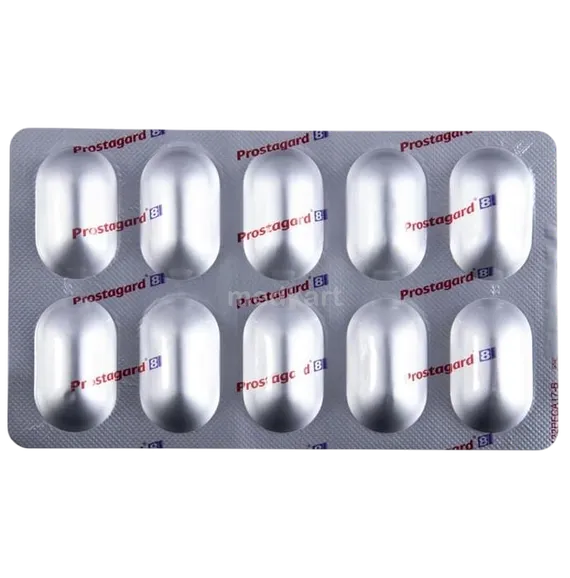 prostagard 8mg capsule 10's